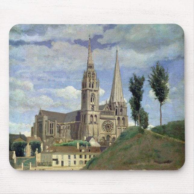 Chartres-Kathedrale, 1830 Mousepad (Vorne)