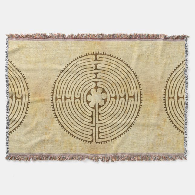 Chartres Labyrinth antiker Stil 1 + Ihre Ideen Decke (Vorderseite)