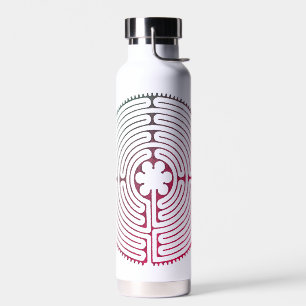 Chartres Labyrinth - Spirituelles Symbol Antik 1 Trinkflasche