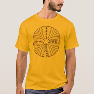 Chartres-Labyrinthantikenart + Ihre Ideen T-Shirt