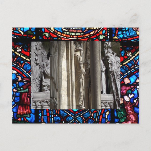 Chartres Postkarte (Vorderseite)