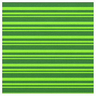 Chartreuse & Dark Green Colos Muster Stoff