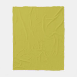 Chartreuse-Farbe Gelblich Grün Schlicht Minimalist Fleecedecke