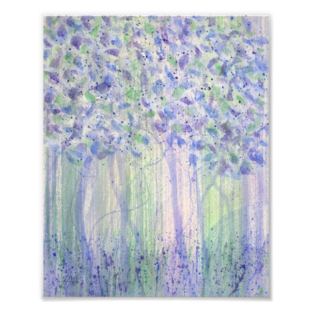 Chartreuse Figs Wasserfarbe Fotodruck (Vorne)