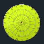 Chartreuse Gelb (feste Farbe)  Dartscheibe<br><div class="desc">Chartreuse Gelb (feste Farbe)</div>