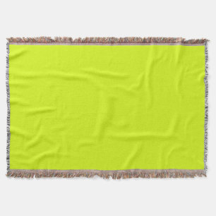 Chartreuse Gelb (feste Farbe) Decke