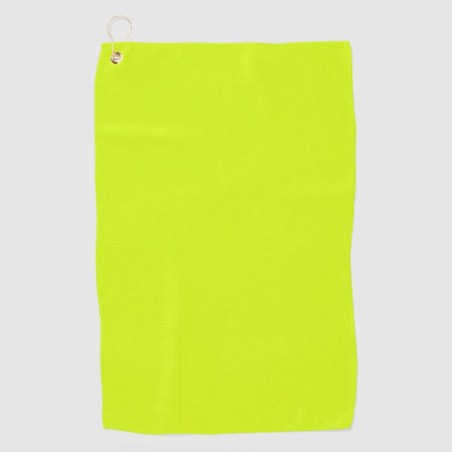  Chartreuse Gelb (feste Farbe)  Golfhandtuch (Vorderseite)