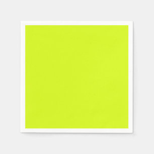Chartreuse Gelb (feste Farbe) Serviette