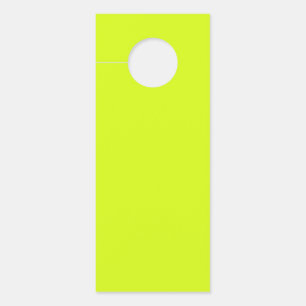  Chartreuse Gelb (feste Farbe)  Türanhänger