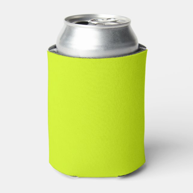 Chartreuse Gelbe Farbe Dosenkühler (Kanne Vorderseite)