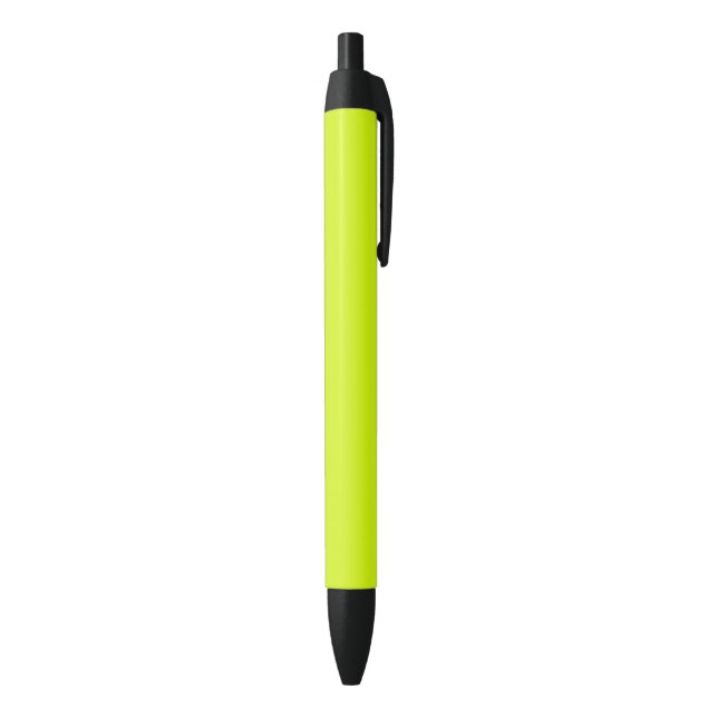 Chartreuse Gelbe Farbe Kugelschreiber (Unterseite (Vertikal))