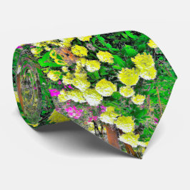 Chartreuse Green Limelight Hydrangea Garden Krawatte