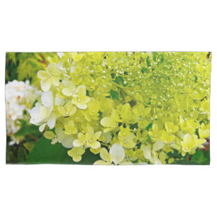 Chartreuse Green, Limelight Hydrangea, Kissenbezug