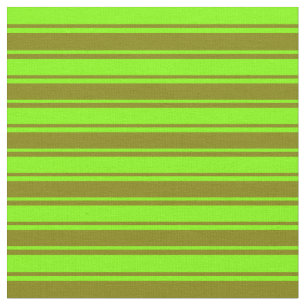 Chartreuse & Green Lines Stoff