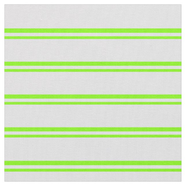 Chartreuse & Lavender Lines Stoff (Nahaufnahme)