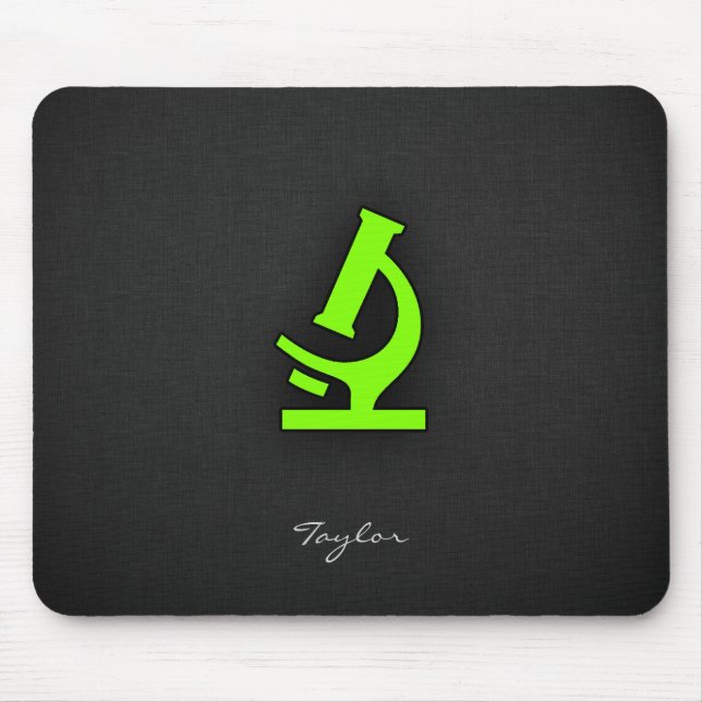 Chartreuse, Neon Green Microscope Mousepad (Vorne)