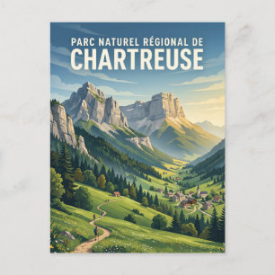 Chartreuse Regionaler Naturpark Frankreich Postkarte