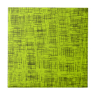 Chartreuse Tweed Fliese