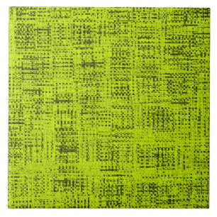 Chartreuse Tweed Fliese
