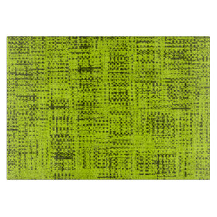 Chartreuse Tweed Schneidebrett