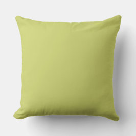 Chartreuse Yellow Mustard Green Kissen