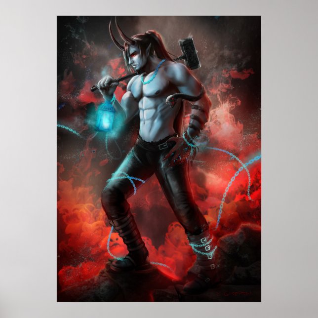 Charu-Havoc von Soulen Poster (Vorne)