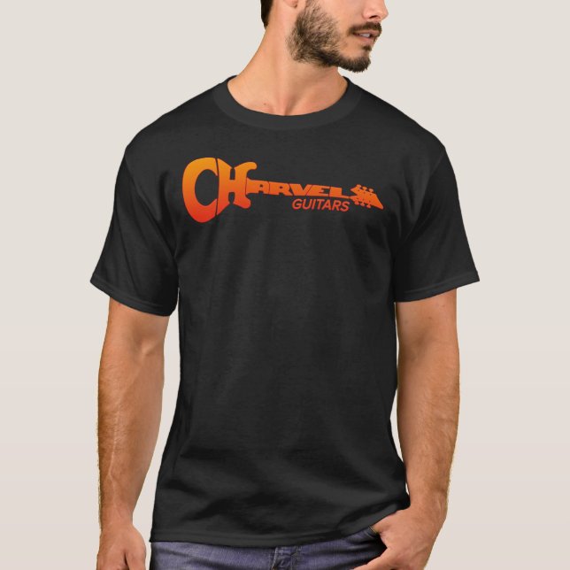Charvel Gitarren Klassischer T - Shirt (Vorderseite)