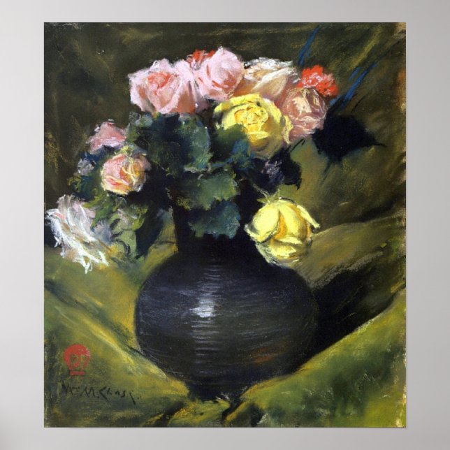 Chase - Blume, 1883 Poster (Vorne)