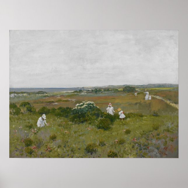 Chase - Blume am Meer 1890 Poster (Vorne)