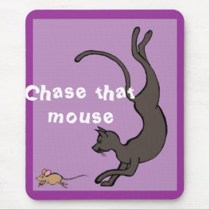 Chase diese Maus Mousepad