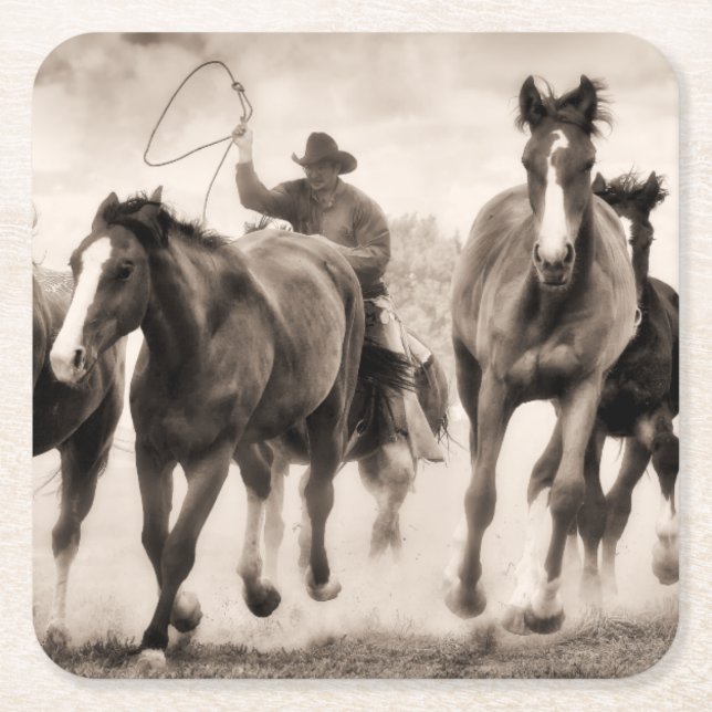 Chase I Rechteckiger Pappuntersetzer (Vorderseite)