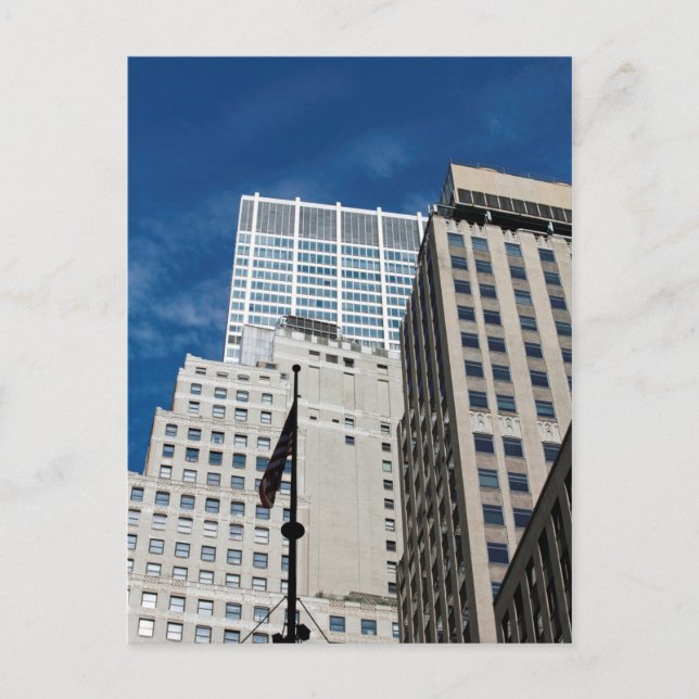 Chase Manhattan Bank New York City Postkarte (Vorderseite)