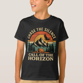 Chase the Silence - Call of the Horizon Adventure T-Shirt