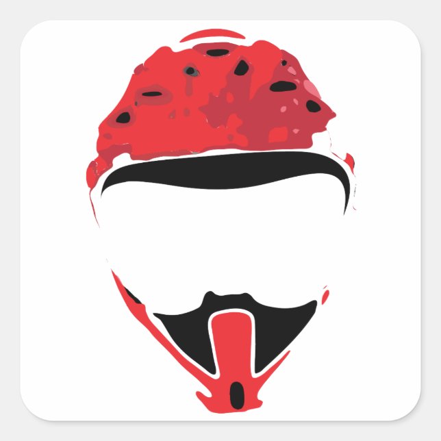 ChaseOnTwoWheels Logo-Aufkleber [kein Text] Quadratischer Aufkleber (Vorderseite)