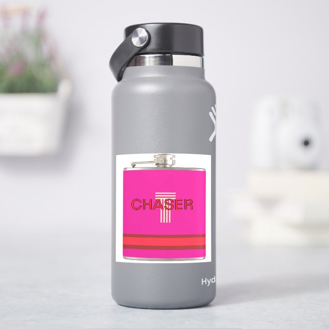 Chaser Fun Pink Aufkleber (HydroFlask)