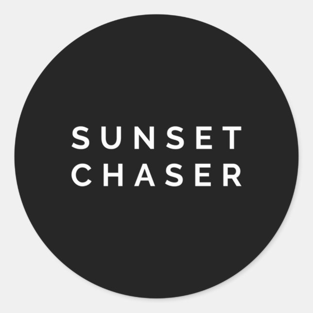 Chaser Runder Aufkleber (Vorderseite)