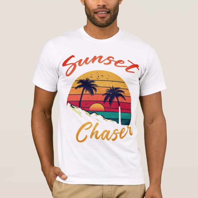 Chaser-T-Shirt: Sonnenuntergang T-Shirt (Vorderseite)