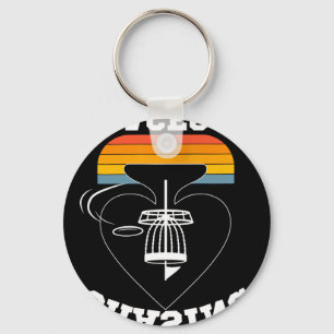 Chasing Aces Disc Golf Ziel Sportsbekleidung Männe Schlüsselanhänger