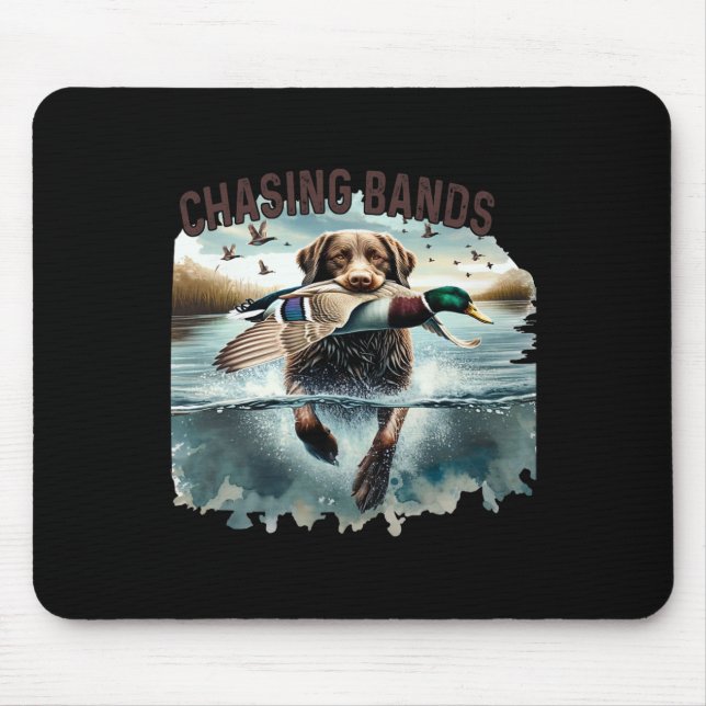 Chasing Bands Duck Hunting Mousepad (Vorne)