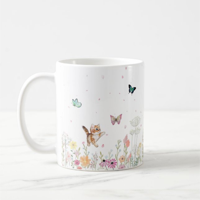 Chasing Butterflies Kaffeetasse (Links)
