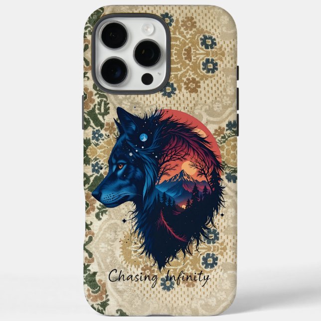 Chasing Infinity iPhone 16 Pro Max Hülle (Rückseite)