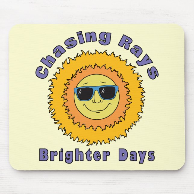 Chasing Rays Mousepad (Vorne)