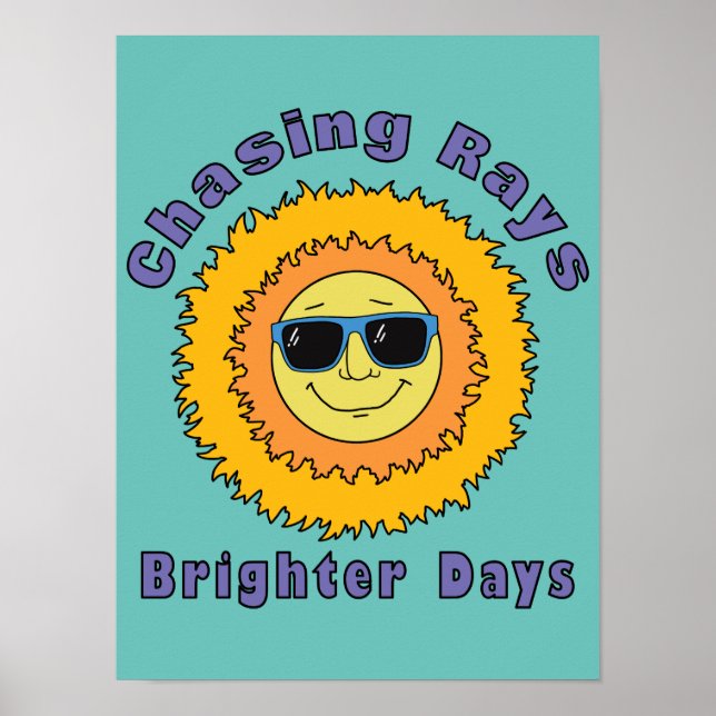 Chasing Rays Poster (Vorne)