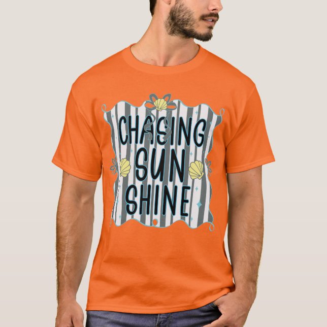 Chasing Sunshine Summer Vibes T-Shirt (Vorderseite)