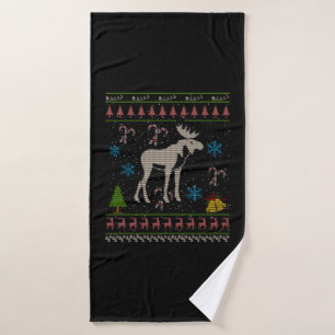 Chasse à l'orignal Noël Fausse Chemise à l'orignal
