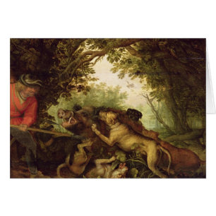 Chasse à verrat, 1611