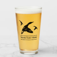 Chasse au canard sur mesure Tumblr en verre de biè