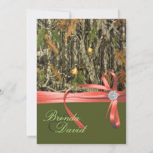 Chasse au Faire-part de mariage Camo
