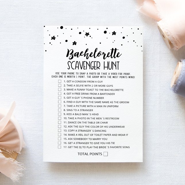 Chasse au trésor Hen Party - Carte de jeu modifiab (Créateur téléchargé)