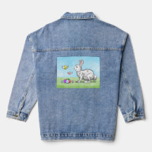 Chasse aux oeufs du lapin de Pâques